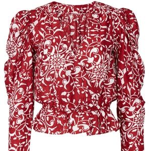 The Kooples V Neck Blouse